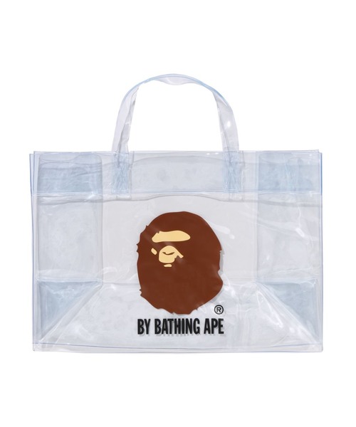 A BATHING APE（アベイシングエイプ） トートバッグ APE HEAD CLEAR