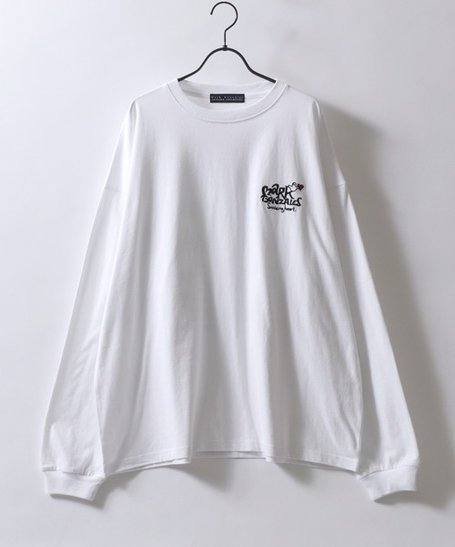 「Mark Gonzales」 長袖Tシャツ L ホワイト系その他7 メンズ_画像5