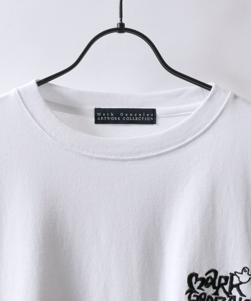 「Mark Gonzales」 長袖Tシャツ L ホワイト系その他7 メンズ_画像6