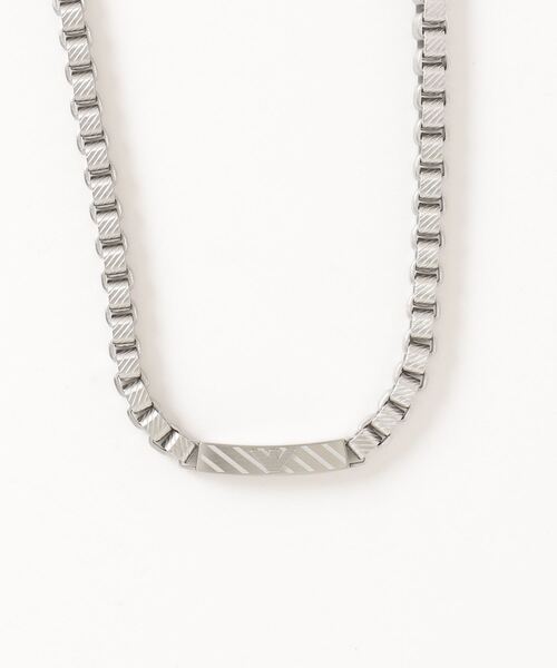 EMPORIO ARMANI 「EMPORIO ARMANI」 ネックレス FREE シルバー メンズ