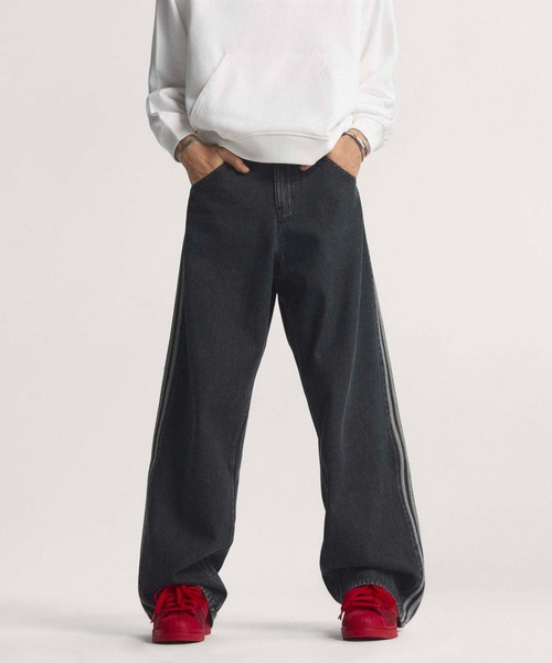 adidas（アディダス） ジーンズ ファイヤーバード アディカラー デニム