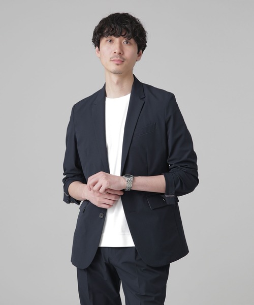 NANO universe（ナノ・ユニバース） セットアップ S ブラック メンズ