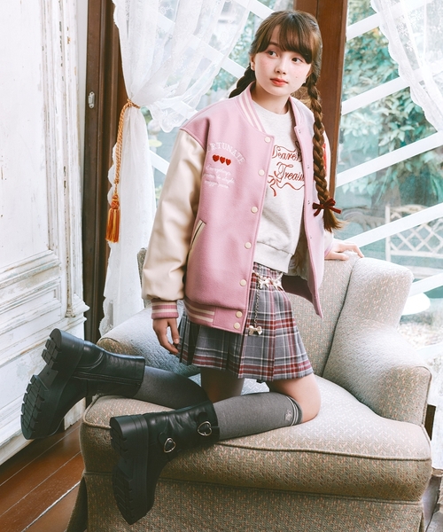 mezzo piano Junior（メゾピアノ ジュニア） スカート チェーンベルト