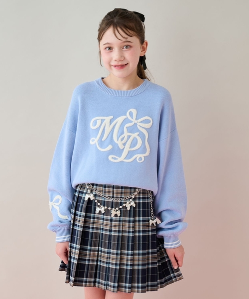 mezzo piano Junior（メゾピアノ ジュニア） スカート チェーンベルト