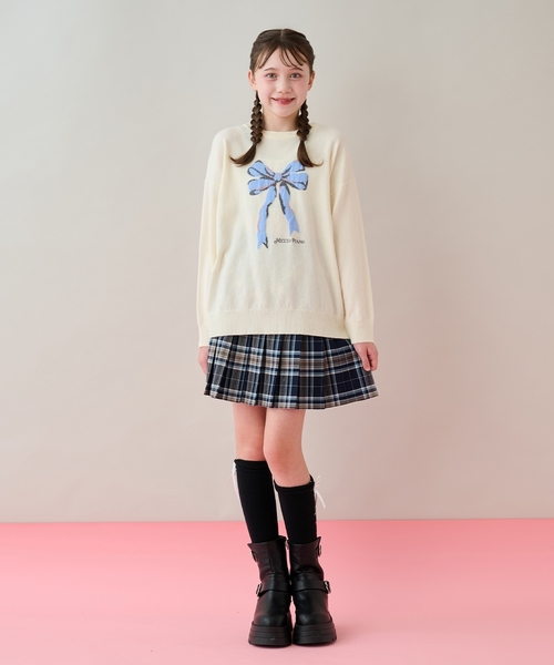 mezzo piano Junior（メゾピアノ ジュニア） スカート チェーンベルト