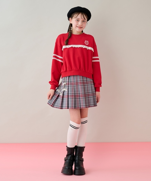 mezzo piano Junior（メゾピアノ ジュニア） スカート チェーンベルト