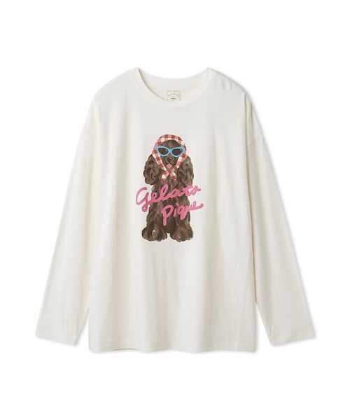 gelato pique（ジェラートピケ） パジャマ ルームウェア スカーフDOG