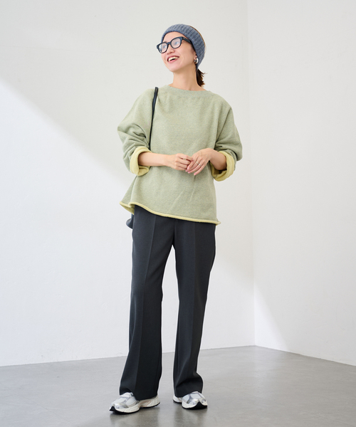 FRAMeWORK（フレームワーク） トレーナー スウェット オーバーダイ裏毛