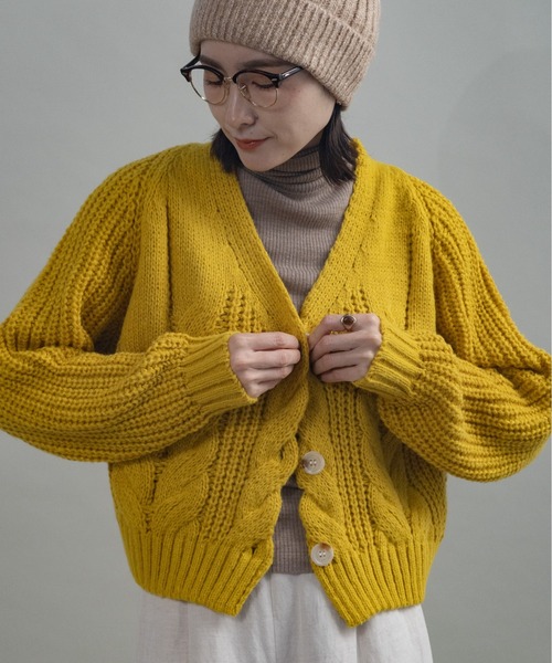 カーディガン ケーブルニットカーデ レディース : ZOZOTOWN Yahoo!店