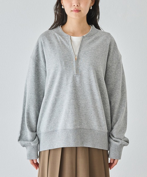 「LAVEANGE」 スウェットカットソー LL グレー レディース_画像2