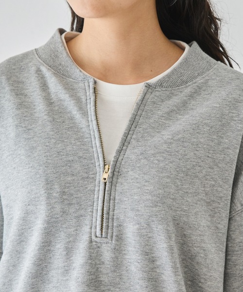 「LAVEANGE」 スウェットカットソー LL グレー レディース_画像5