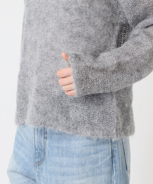 plage（プラージュ） ニット セーター 「追加」ALPACA MIX BUTTON