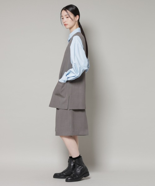 ナノユニバース　ジレ　パンツ NANO universe（ナノ・ユニバース） スラックス 「N TROUSERS PREMIUM