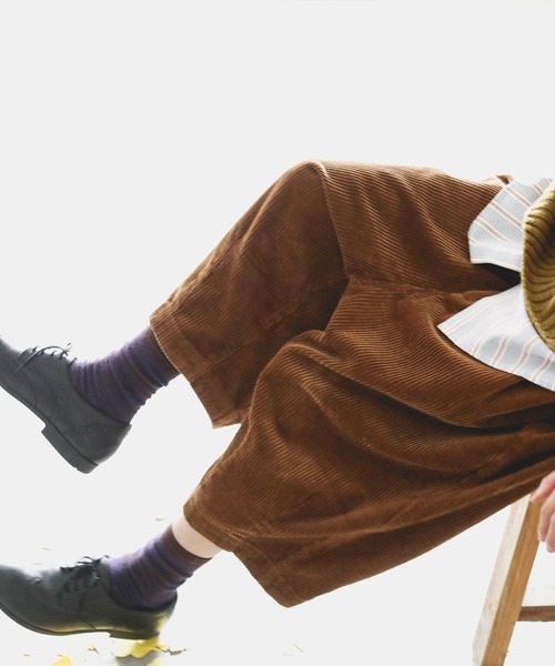 「soulberry」 コーデュロイパンツ LL キャメル レディース_画像5