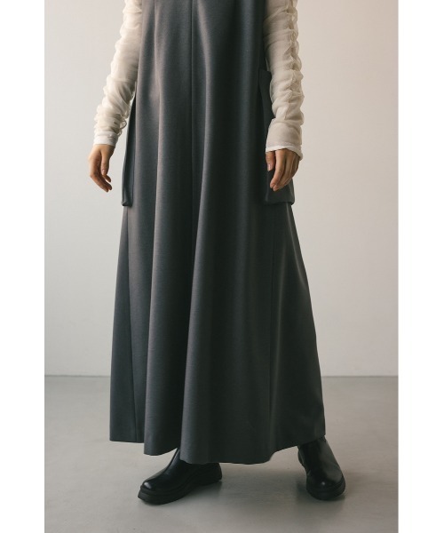 「STYLEMIXER」 ノースリーブワンピース MEDIUM グレー レディース_画像8