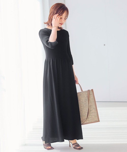 「KOBE LETTUCE」 コンビワンピース S ベージュ レディース_画像5