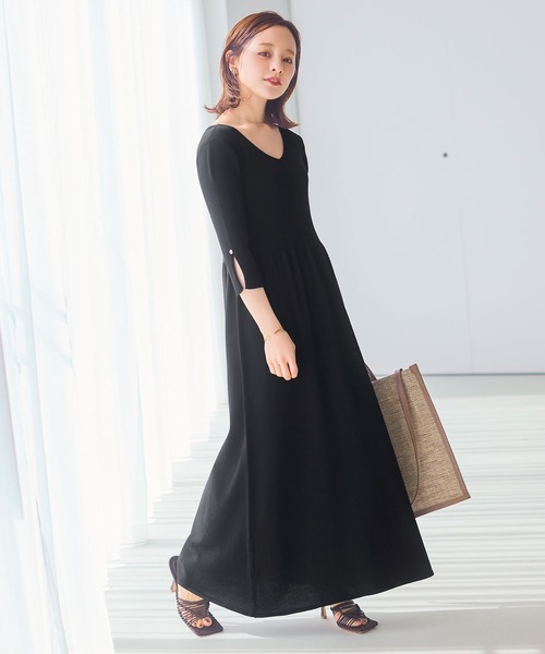 「KOBE LETTUCE」 コンビワンピース S ベージュ レディース_画像6