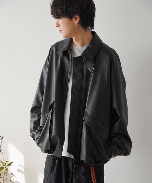 WYM LIDNM 「WYM LIDNM」 ブルゾン S ブラック メンズ : ZOZOTOWN