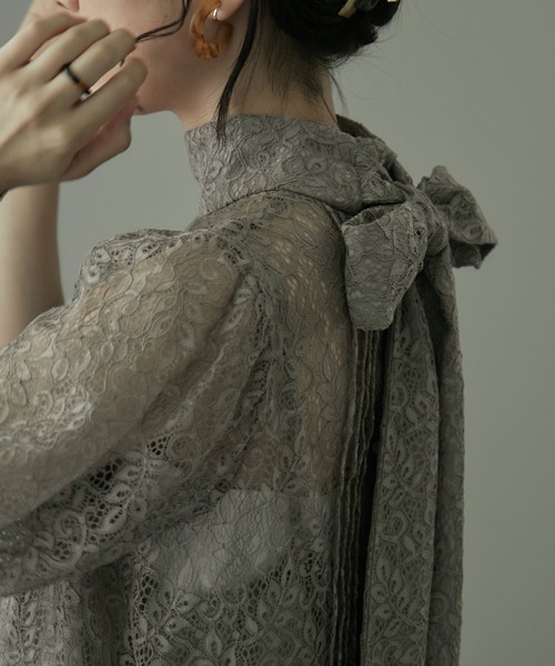 etoll.（エトル） コンビワンピース M グレイッシュベージュ