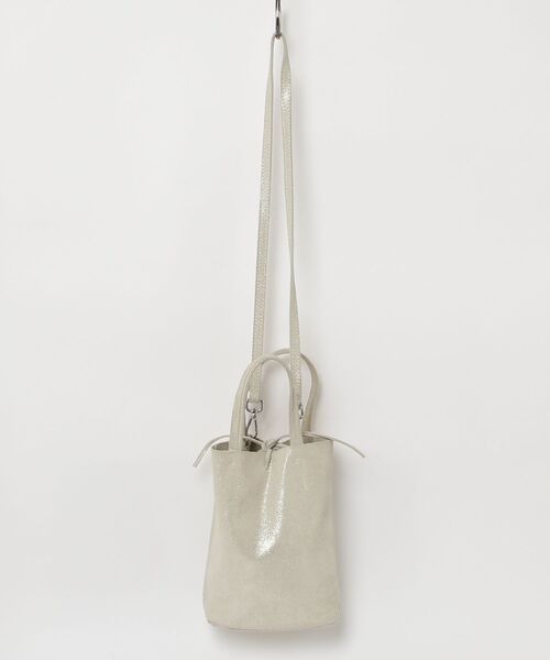 「LAURA DI MAGGIO」 2WAYバッグ - シルバー レディース_画像2