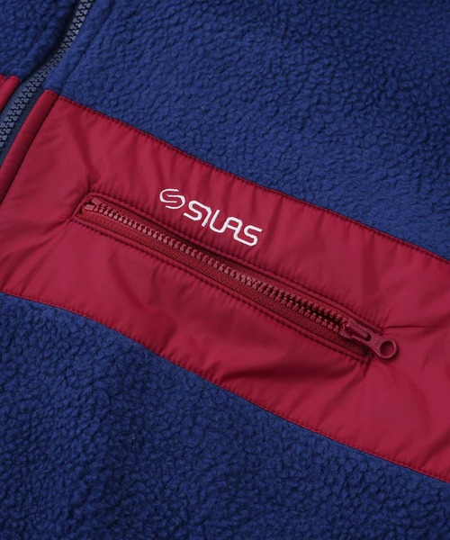 「SILAS」 ブルゾン L ブラック メンズ_画像4