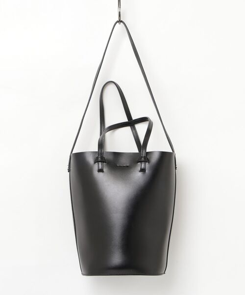 YAHKI（ヤーキ） ワンポイント2WAYバッグ - ブラック レディース