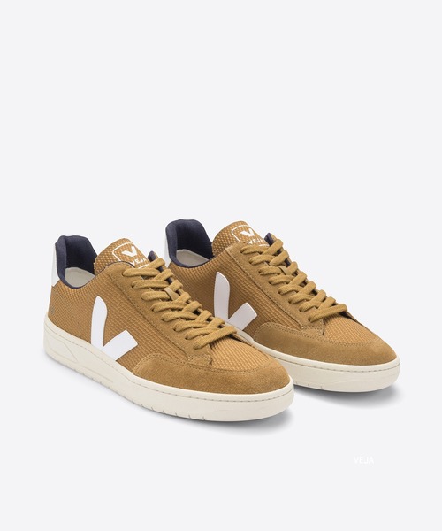 「VEJA」 ローカットスニーカー 38 ブラウン レディース_画像4