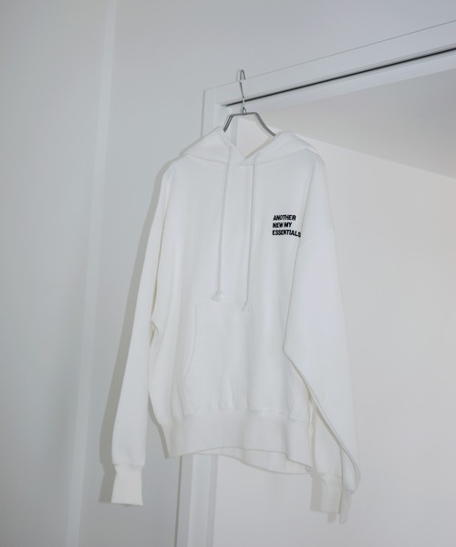 「ANME」 プルオーバーパーカー X-LARGE ブラウン レディース_画像7