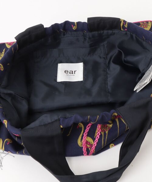 「ear PAPILLONNER」 ハンドバッグ FREE ネイビー レディース_画像4