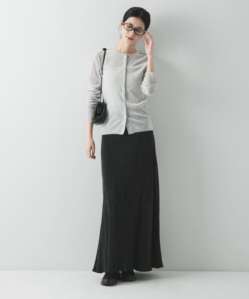 新品♡アーバンリサーチドアーズ  ブークレロングカーディガン URBAN RESEARCH DOORS - URBAN RESEARCH DOORS ブークレーロング