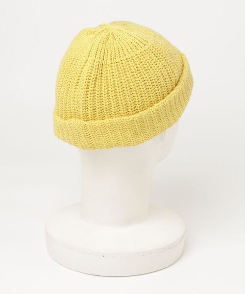 「MRFATMAN」 ニットキャップ FREE イエロー メンズ_画像2