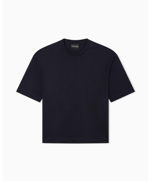 EMPORIO ARMANI ブラック Tシャツ EMPORIO ARMANI tシャツ 「オンライン限定」「エンポリオ アルマーニ