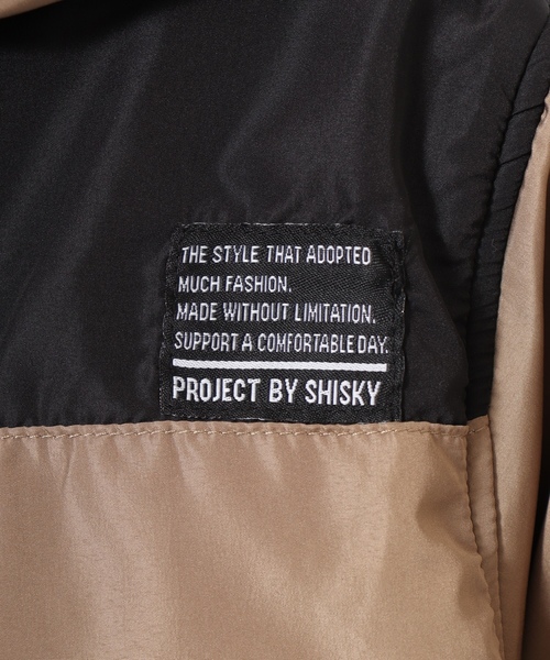 「FUNALIVE」 「SHISKY」「KIDS」マウンテンパーカー 120 ベージュ キッズ_画像7