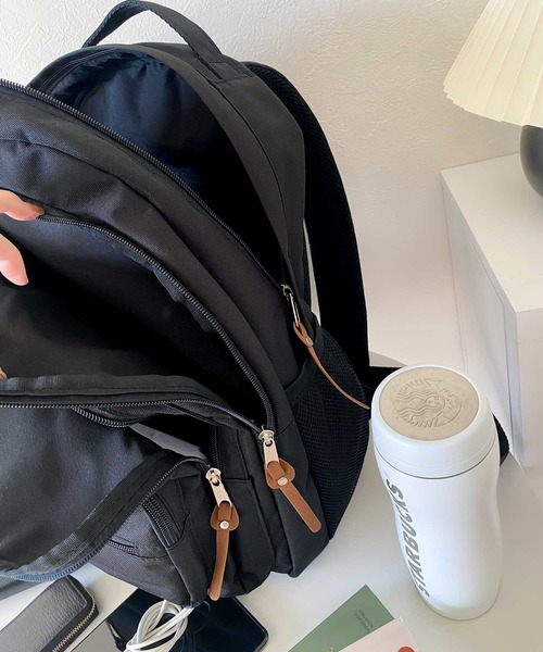 「Java」 リュック ONE SIZE ブラック レディースの画像9