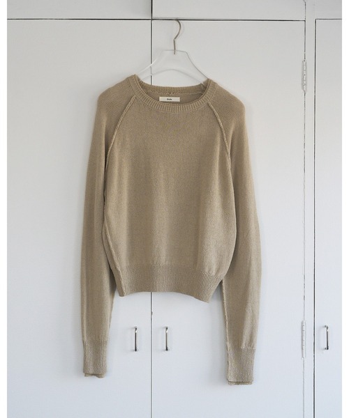 anuke（アンヌーク） ニット セーター Raglan Crewneck Knit