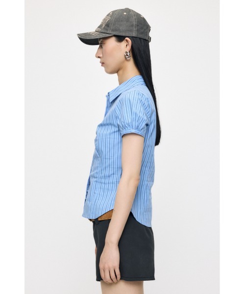 MOUSSY（マウジー） ブラウス シャツ 半袖 SHORT SLEEVE FIT シャツ