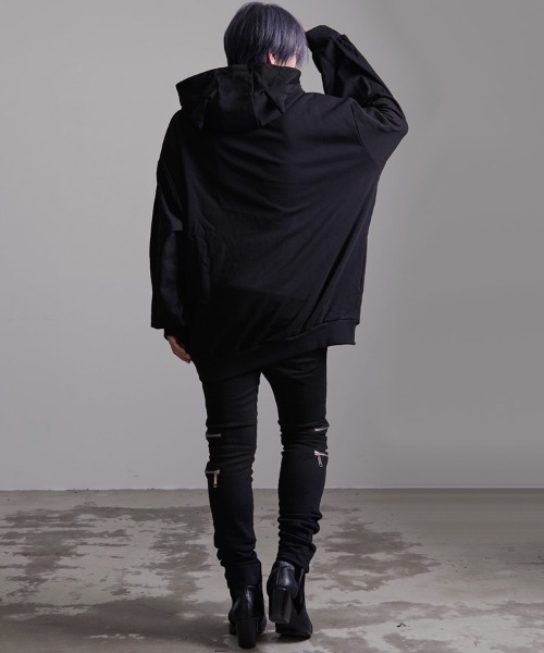 パーカー 「CIVARIZE/シヴァーライズ」猫プリントプルオーバーパーカー