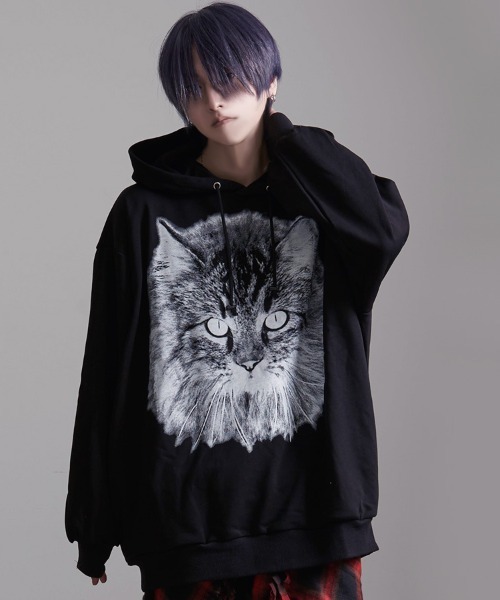 シヴァーライズ Stork 変形パーカー フリーサイズ 中古・古着通販】CIVARIZE (シヴァーライズ) パーカー ブラック サイズ
