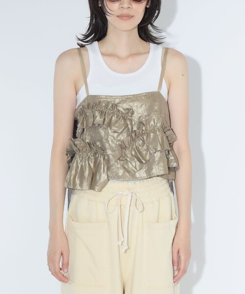 しほ BEAMSBOY  maturely レースブラウス BEAMS BOY（ビームス ボーイ）maturely / レース アンド ストライプ