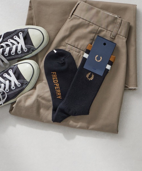 FRED PERRY（フレッドペリー） 靴下 「WEB限定」「FRED PERRY/フレッド