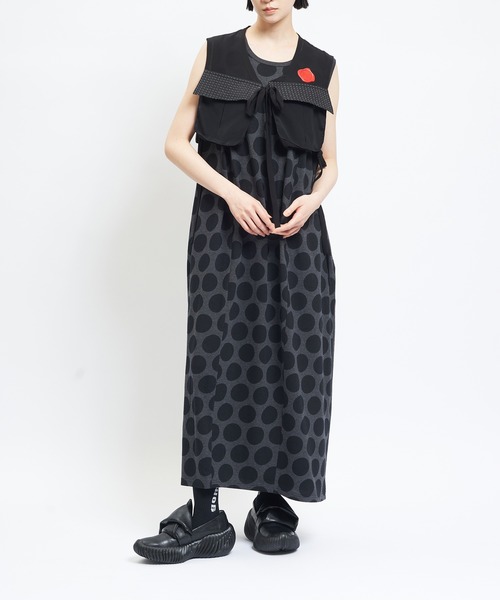 ベスト ジレ シーリングショートベスト レディース メンズの画像