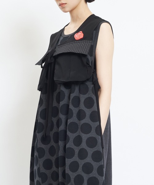 ベスト ジレ シーリングショートベスト レディース メンズの画像