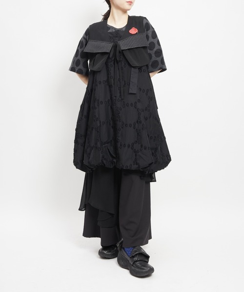 ベスト ジレ シーリングショートベスト レディース メンズの画像