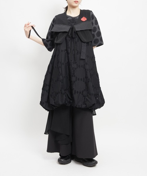 ベスト ジレ シーリングショートベスト レディース メンズの画像