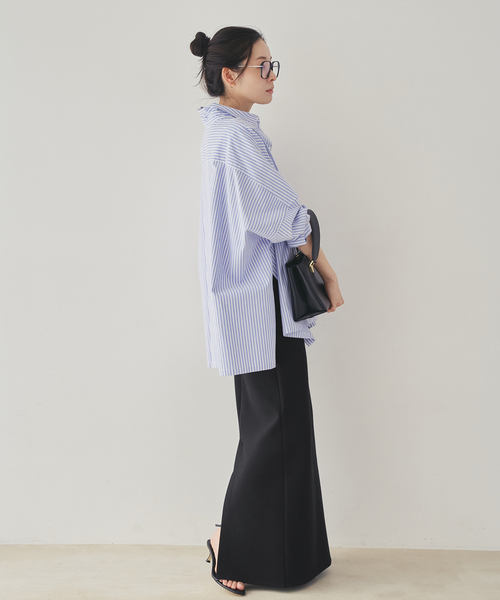 plage(プラージュ) ブラウス シャツ 「追加」Light OX Poncho シャツ plage(プラージュ) ブラウス シャツ 「追加」Light OX Poncho シャツ