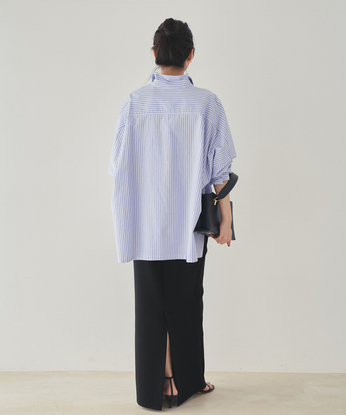 plage（プラージュ） ブラウス シャツ 「追加」Light OX Poncho シャツ