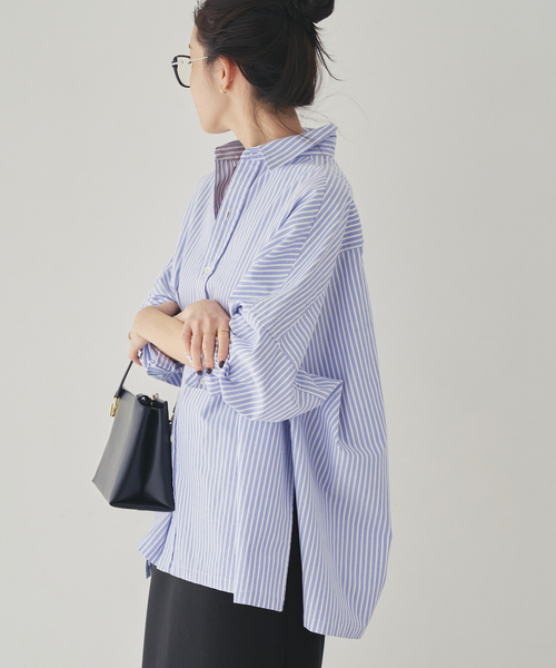 plage（プラージュ） ブラウス シャツ 「追加」Light OX Poncho シャツ