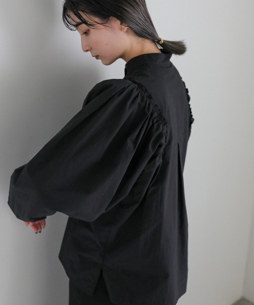 「select MOCA」 長袖ブラウス FREE ホワイト レディース_画像9