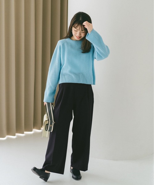 COHINA（コヒナ） パンツ ウエストボタンマリンパンツ 「低身長・小柄