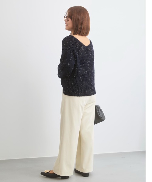 COHINA（コヒナ） パンツ ウエストボタンマリンパンツ 「低身長・小柄